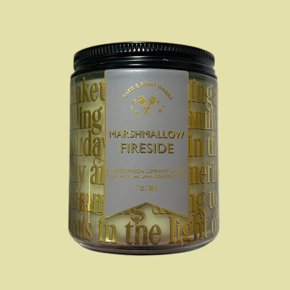 Bath and Body Works Marshmallow Fireside Scented Candle